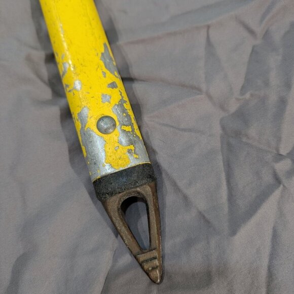 Yellow Star Aluminum Shaft Chromoly Steel Head Stubai Austria Ice Axe - Picture 3 of 9
